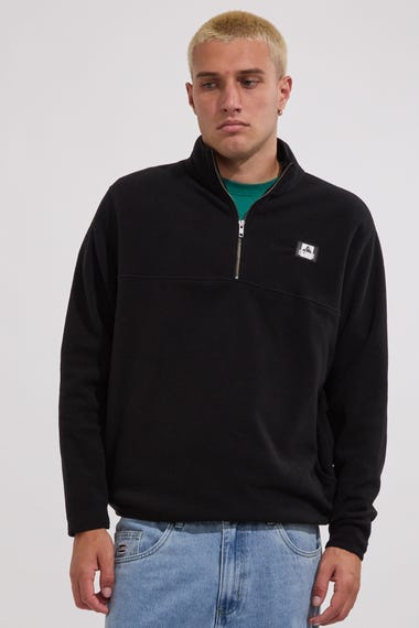 Half Zip Crew Sweatshirt