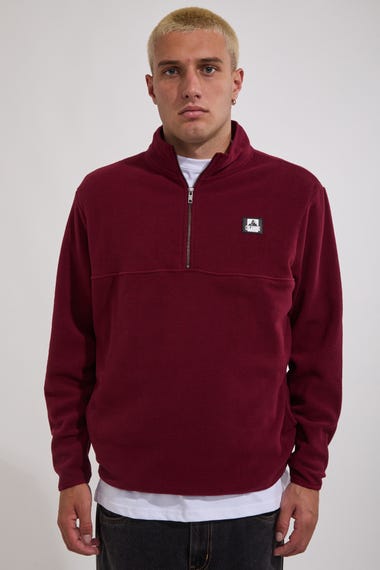 Half Zip Crew Sweatshirt