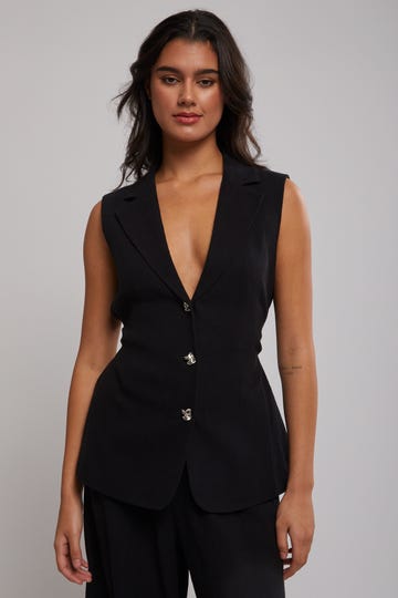 Harper Belted Vest