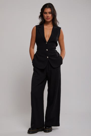 Harper Belted Vest