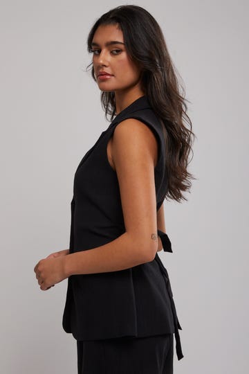 Harper Belted Vest