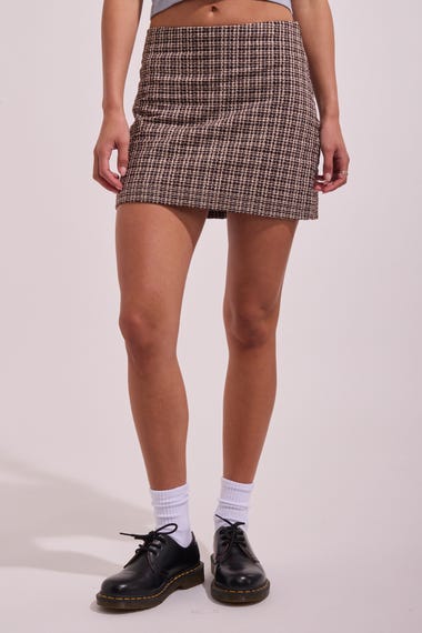 Hazed Mini Skirt