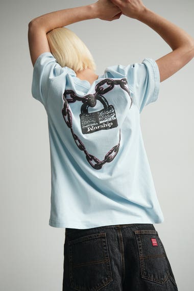 Heavy Heart Relaxed Fit T Shirt