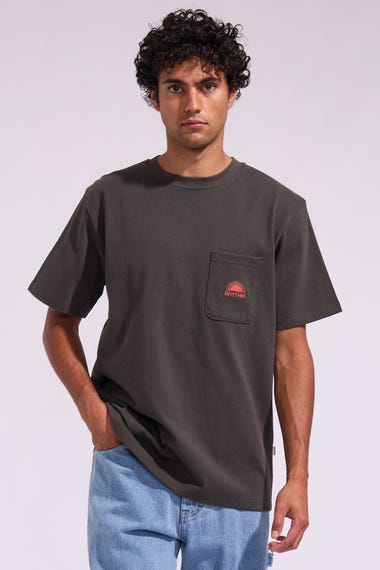 Heavy Vintage Pocket Emblem T Shirt