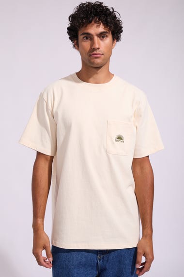 Heavy Vintage Pocket Emblem T Shirt