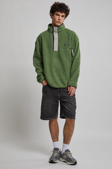 Helvetia™ Half Snap Fleece Sweatshirt