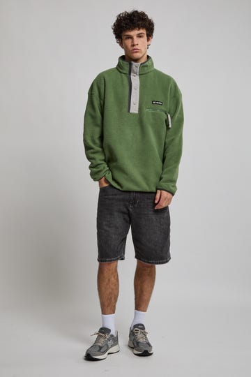 Helvetia™ Half Snap Fleece Sweatshirt