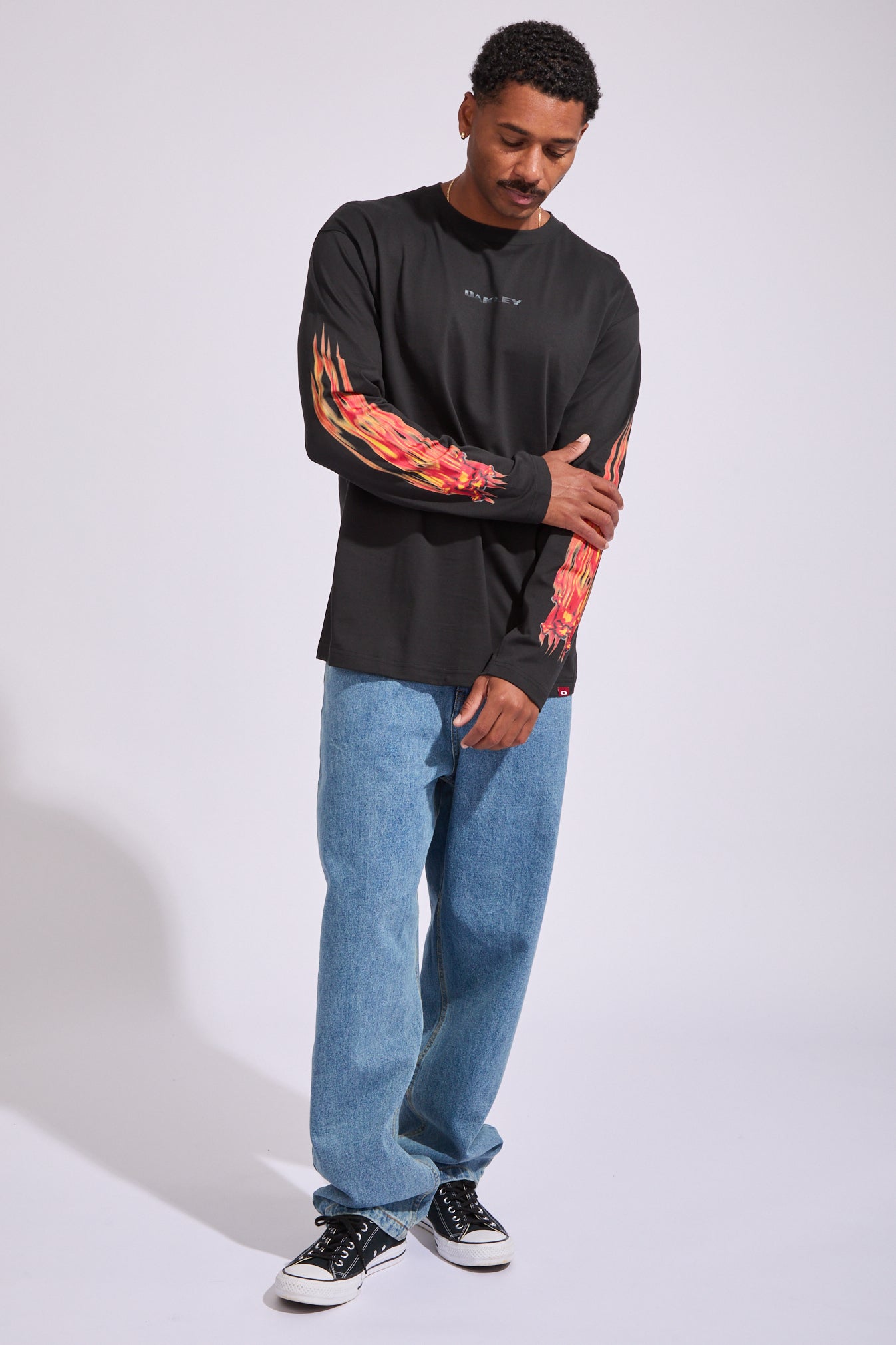 Heritage Flame Long Sleeve T Shirt | North Beach