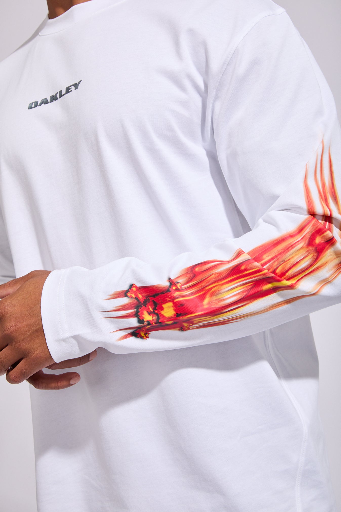 Heritage Flame Long Sleeve T Shirt | North Beach