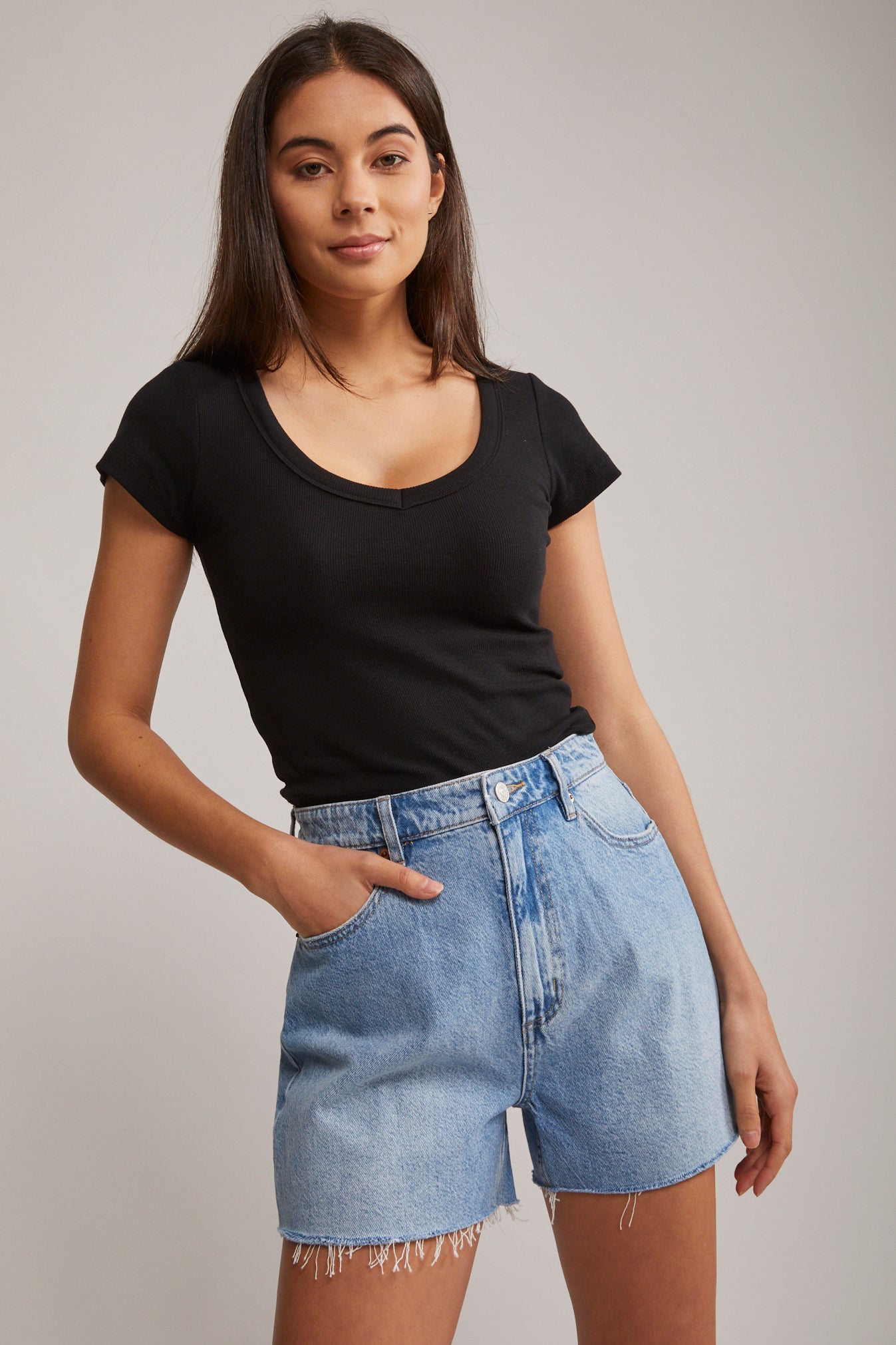 Lee high relaxed short cheap