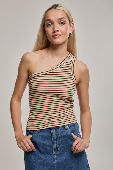 High Tide Aysmmetrical Tank Top
