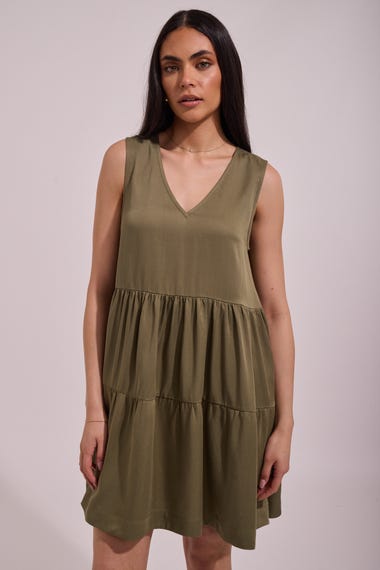 V Neck Dress