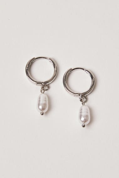 Irregular Pearl Earrings