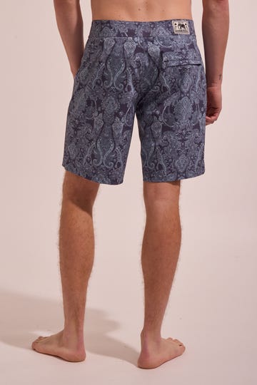 Jean Paisley Boardshorts