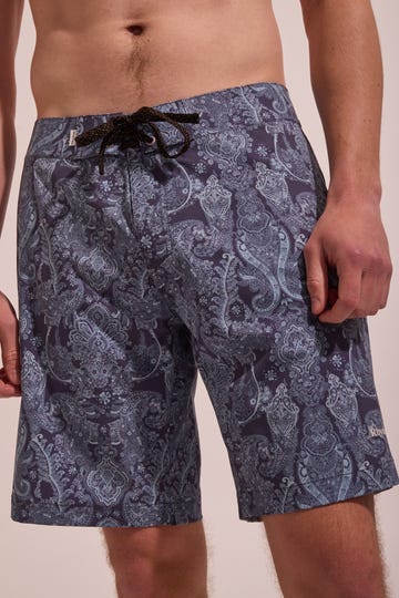 Jean Paisley Boardshorts