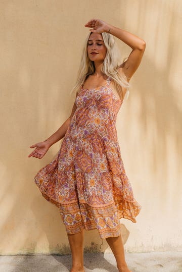 Just For You Shine On Midi Dress North Beach