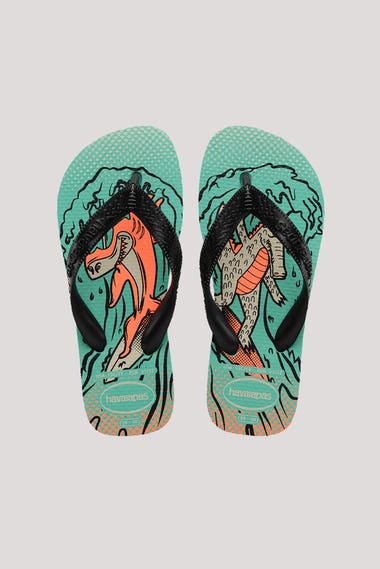 Kids Top Print Fun Jandals