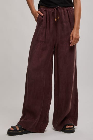 Lani Cupro Drawstring Pants