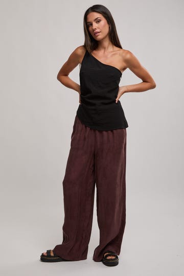 Lani Cupro Drawstring Pants