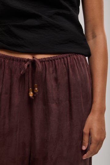 Lani Cupro Drawstring Pants