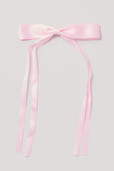 Large Bow On Clip