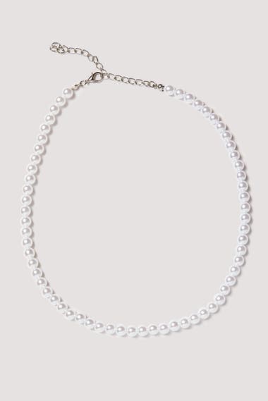 Large White Pearl Necklace