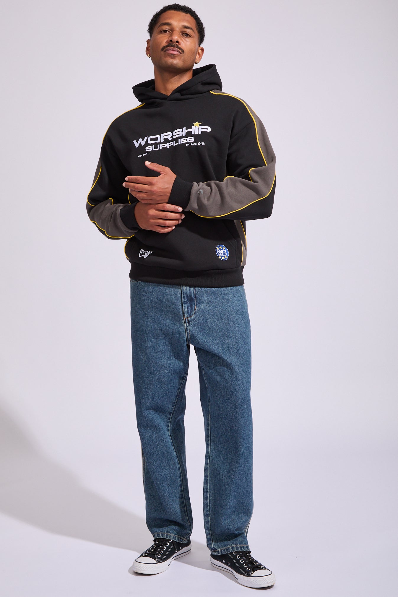 Laser Panel Hoodie | North Beach