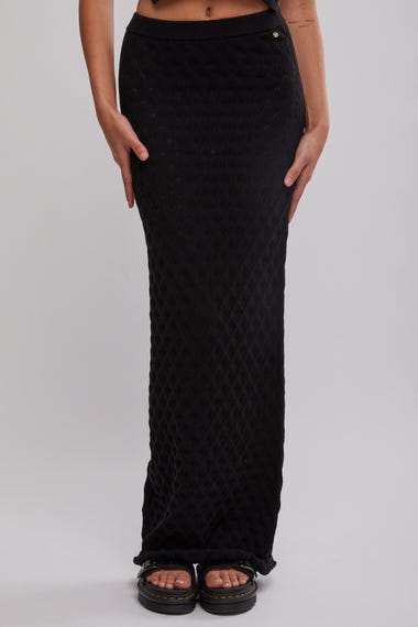 Leo Maxi Knit Skirt