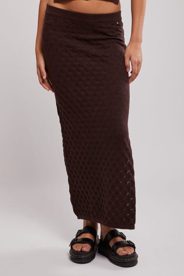 Leo Maxi Knit Skirt