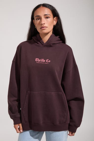 Lighten Up Cocoon Panel Hoodie