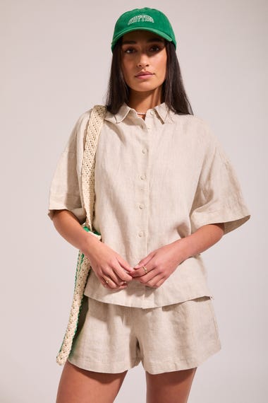 Linen Short Sleeve Shirt