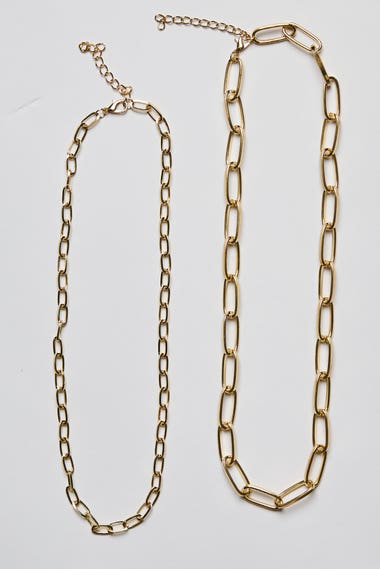 Long Link Chunky Chain Set