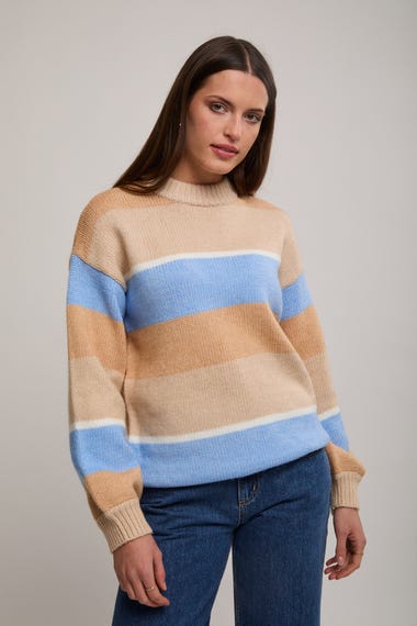 Love Again Knit Crew Sweatshirt