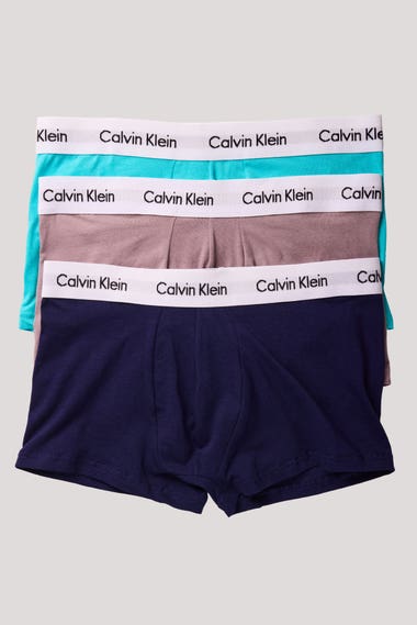 Low Rise Trunks 3 Pack