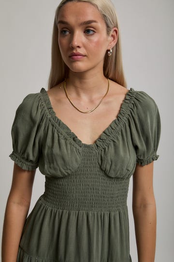 Luxe Linen Mini Dress