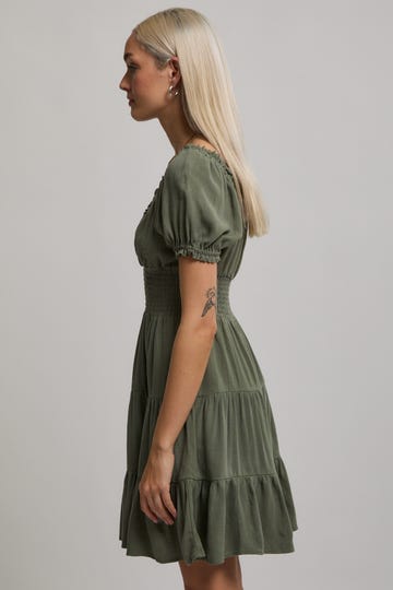 Luxe Linen Mini Dress
