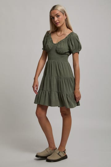 Luxe Linen Mini Dress