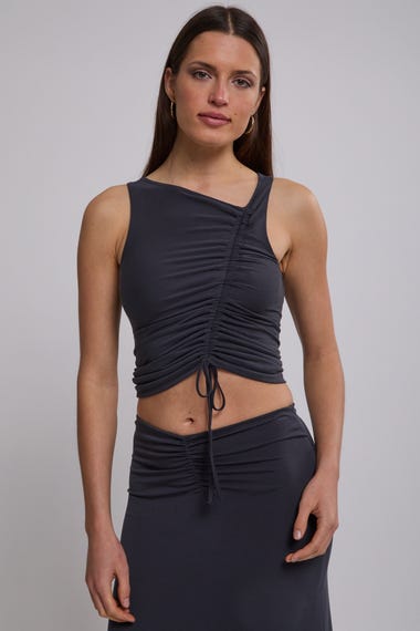 Luxe Ruched Tank Top