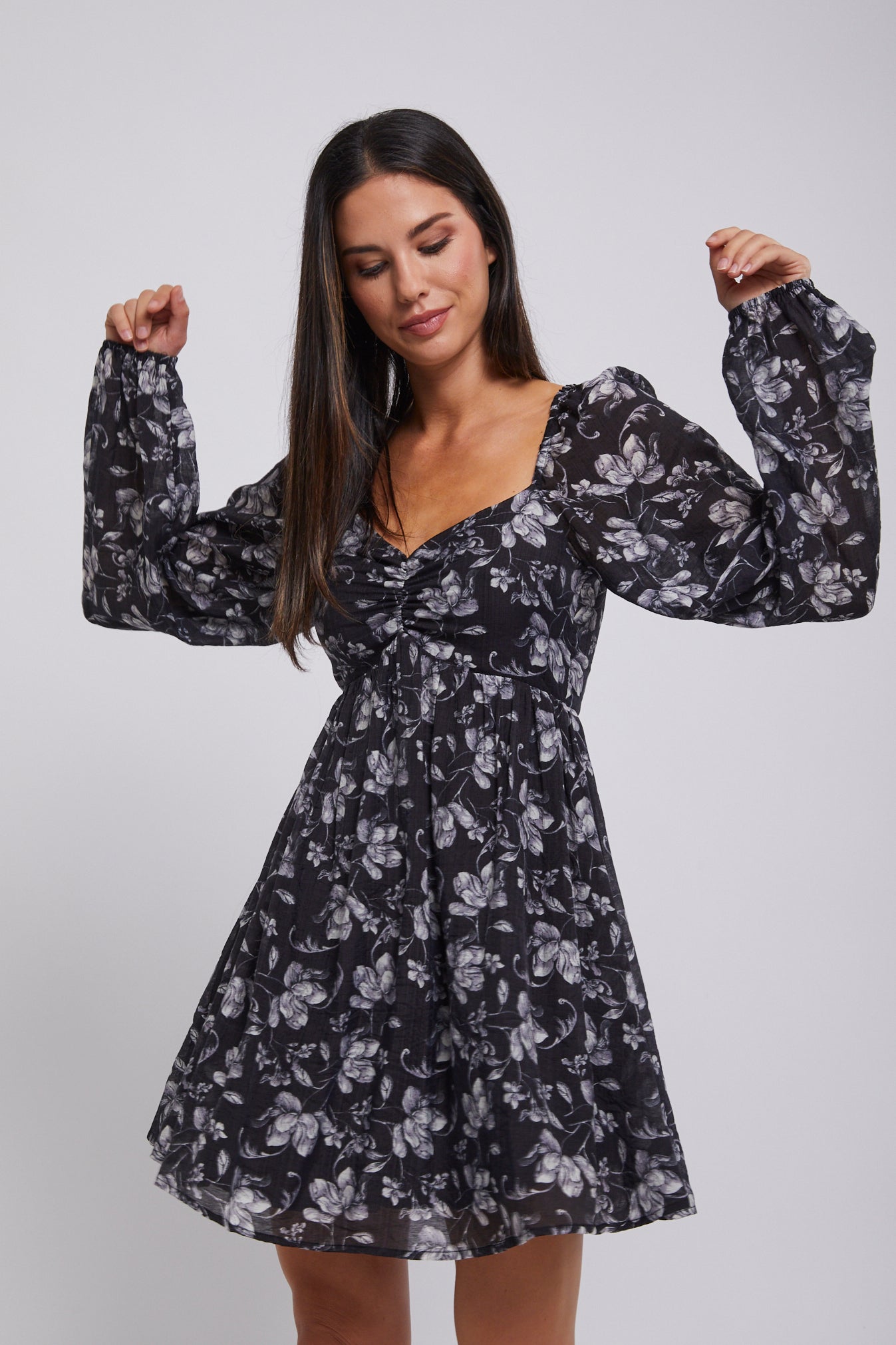 Luzette Babydoll Mini Dress | North Beach