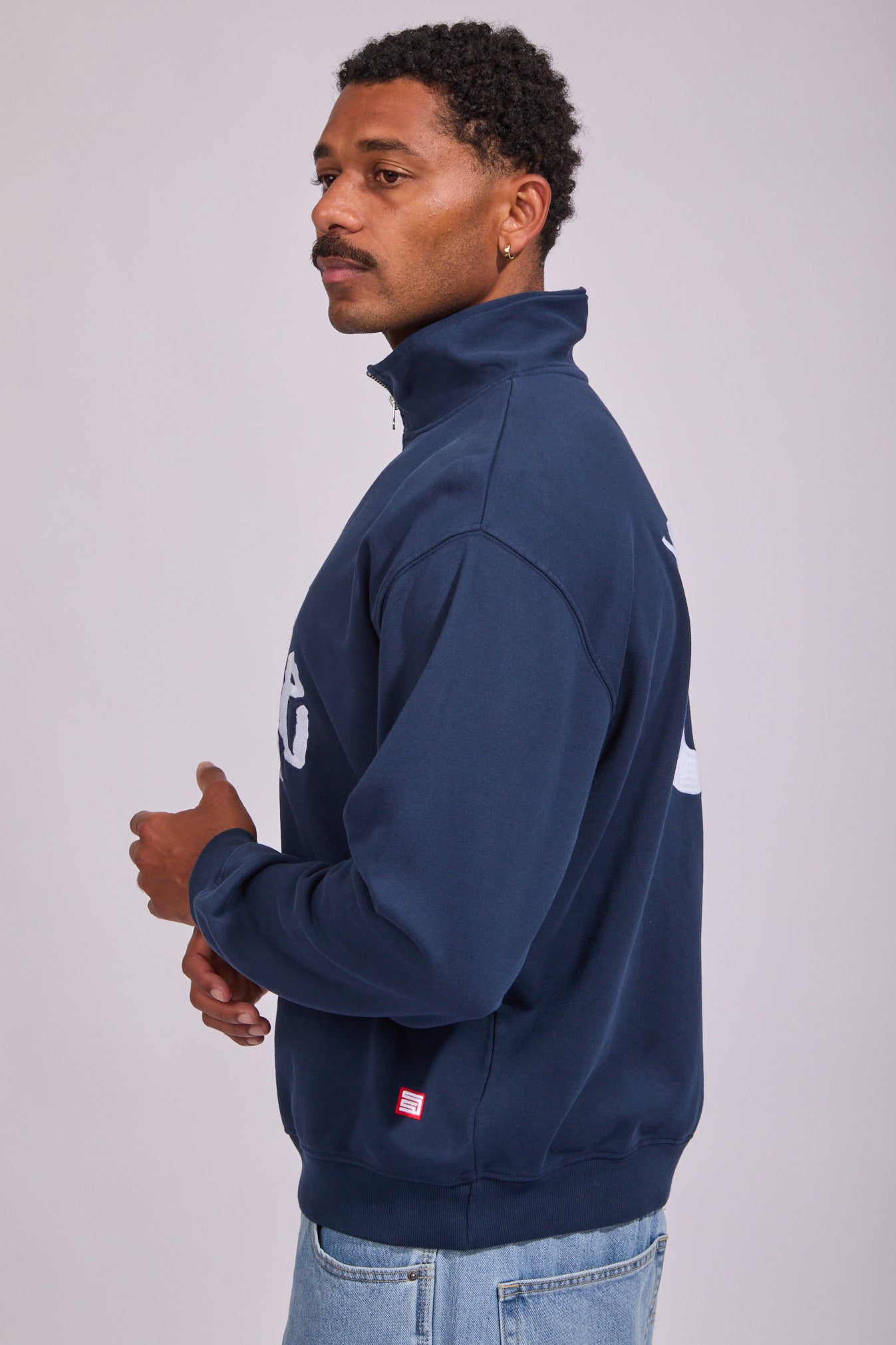 Marker Quarter Zip Fleece Sweatshirt | North Beach
