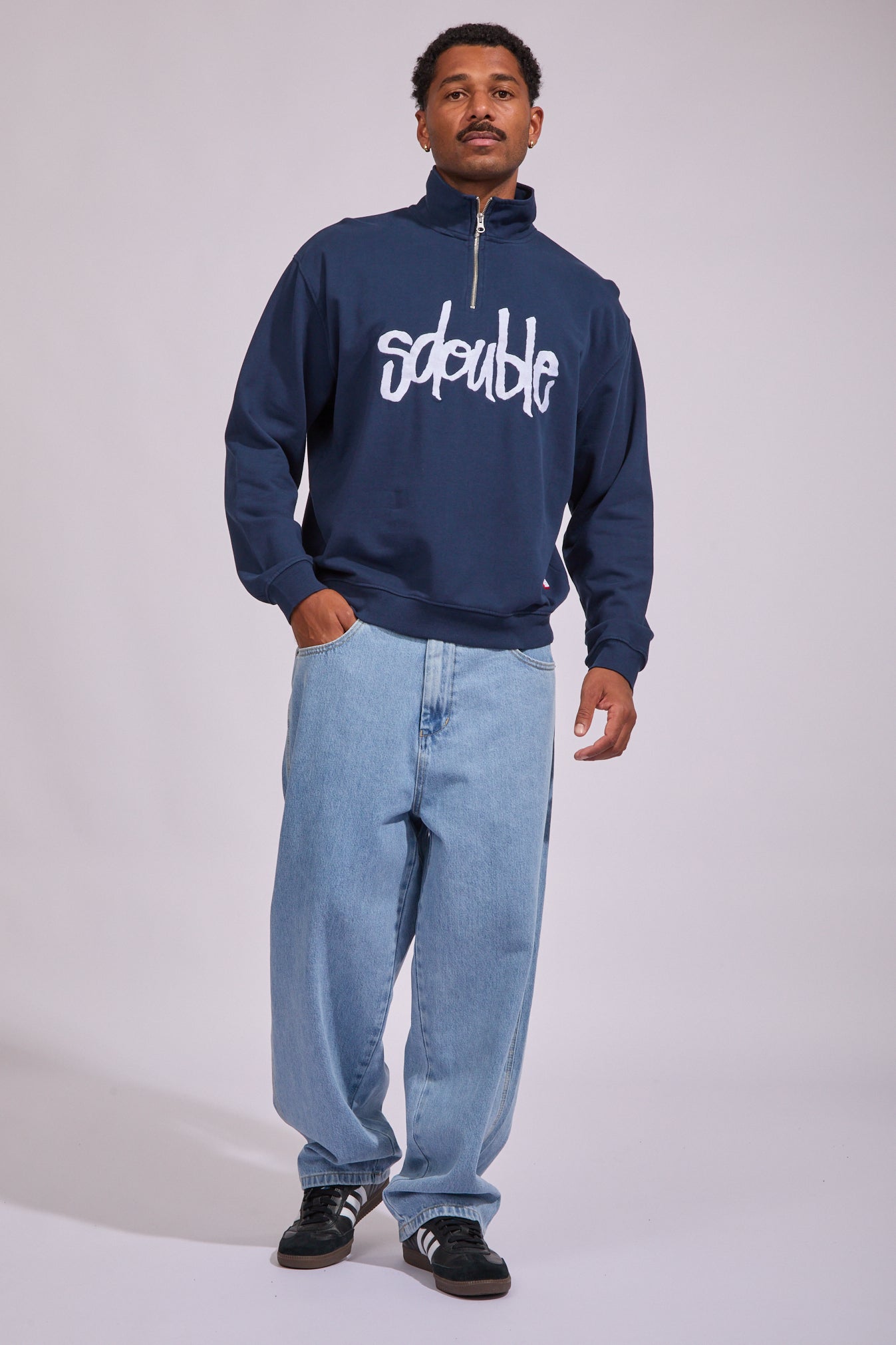 Marker Quarter Zip Fleece Sweatshirt | North Beach