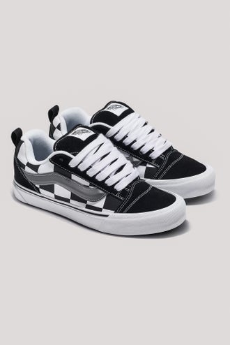 Vans - Classic Slip-On 138 Sidestripe Black/True White - Shoes