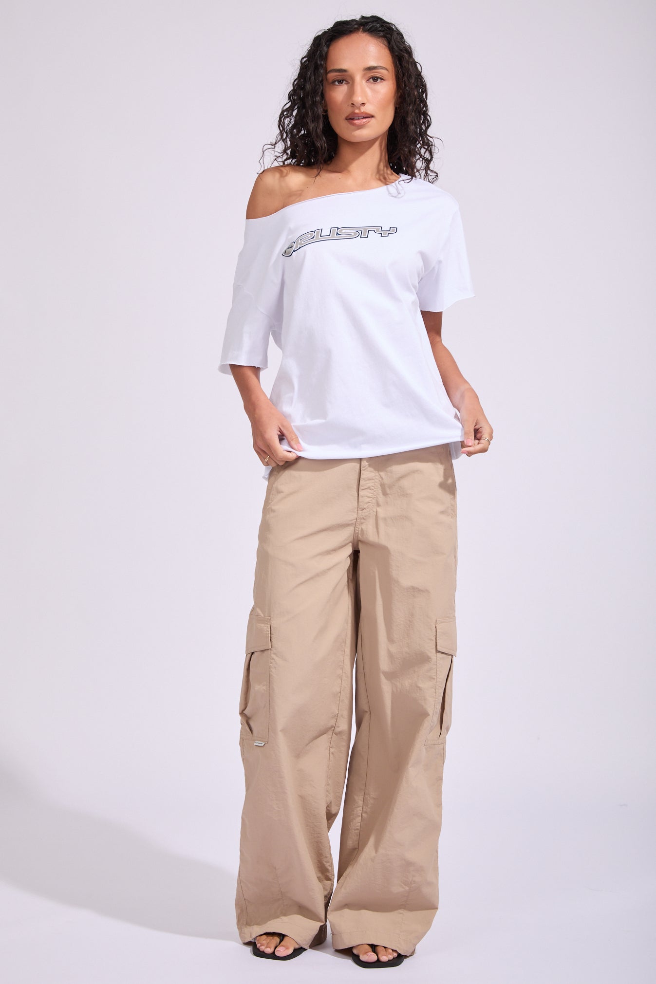 Melrose Loose Low Rise Cargo Pants | North Beach