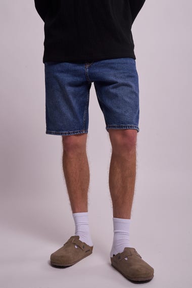Aqua Cult Aged Denim Shorts