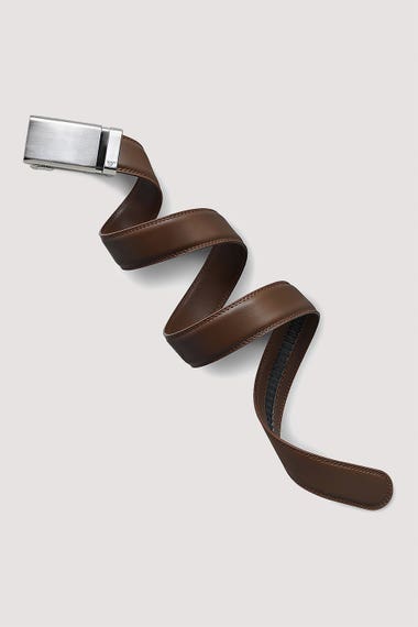 Alloy Buckle 35mm Leather Belt