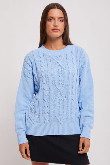 Missing The Waves Knit Sweatshirt