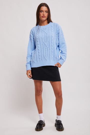 Missing The Waves Knit Sweatshirt