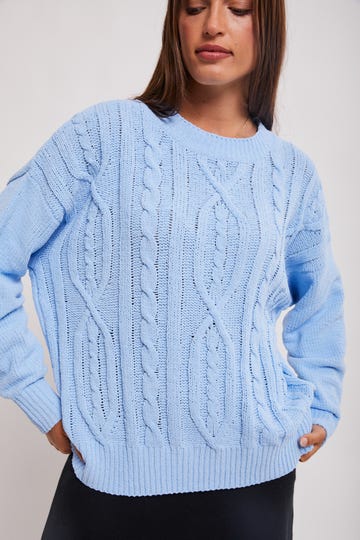 Missing The Waves Knit Sweatshirt