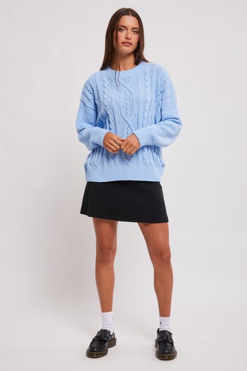 Missing The Waves Knit Sweatshirt