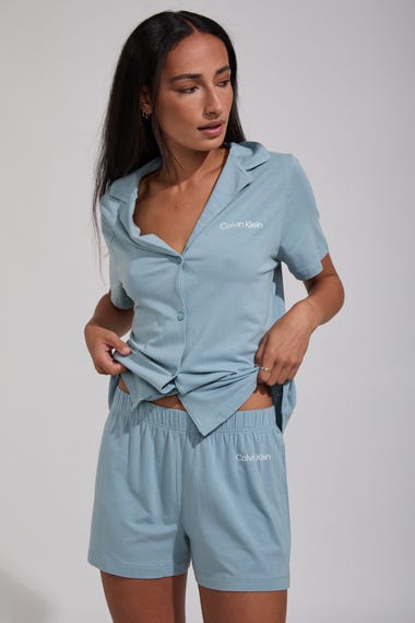 Modal Shirt/short Sleep Set